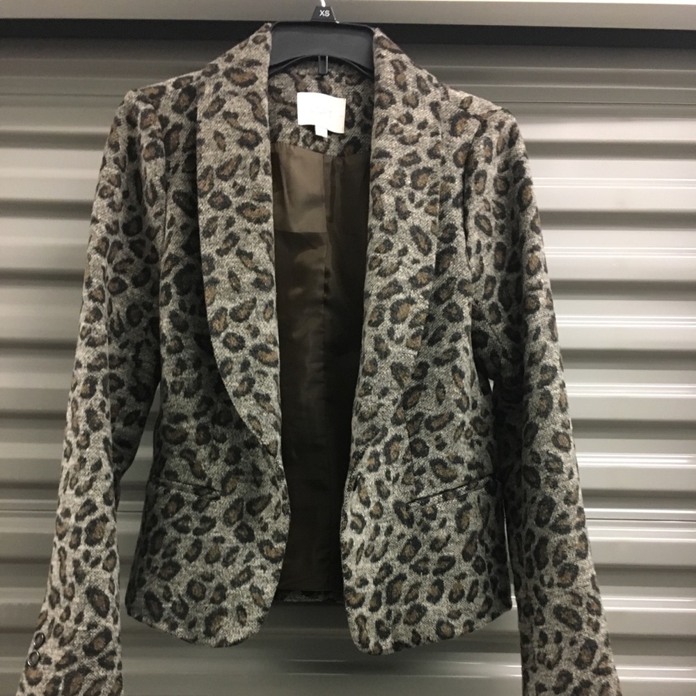 Loft Leopard Print Jacket. - image 2